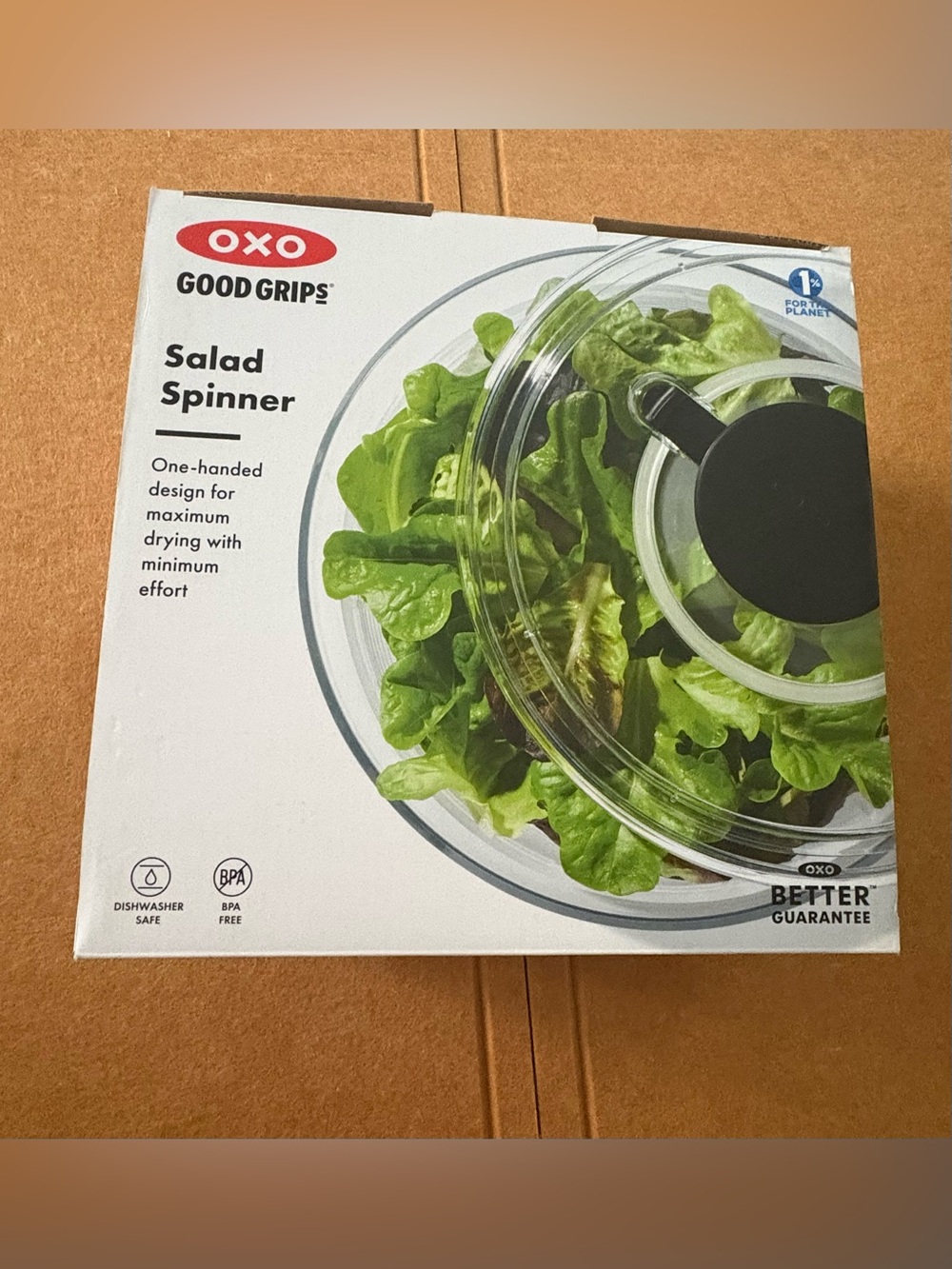 New OXO Good Grips Salad & Herb Spinner 4.0